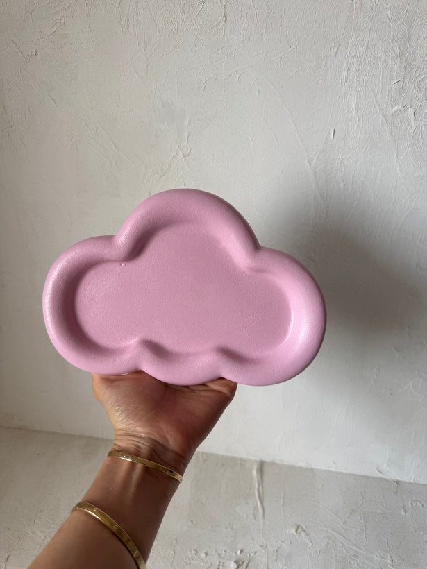 سینی ابر دفرمه پینترستی بتنی ۲۲ در ۱۵ سانت